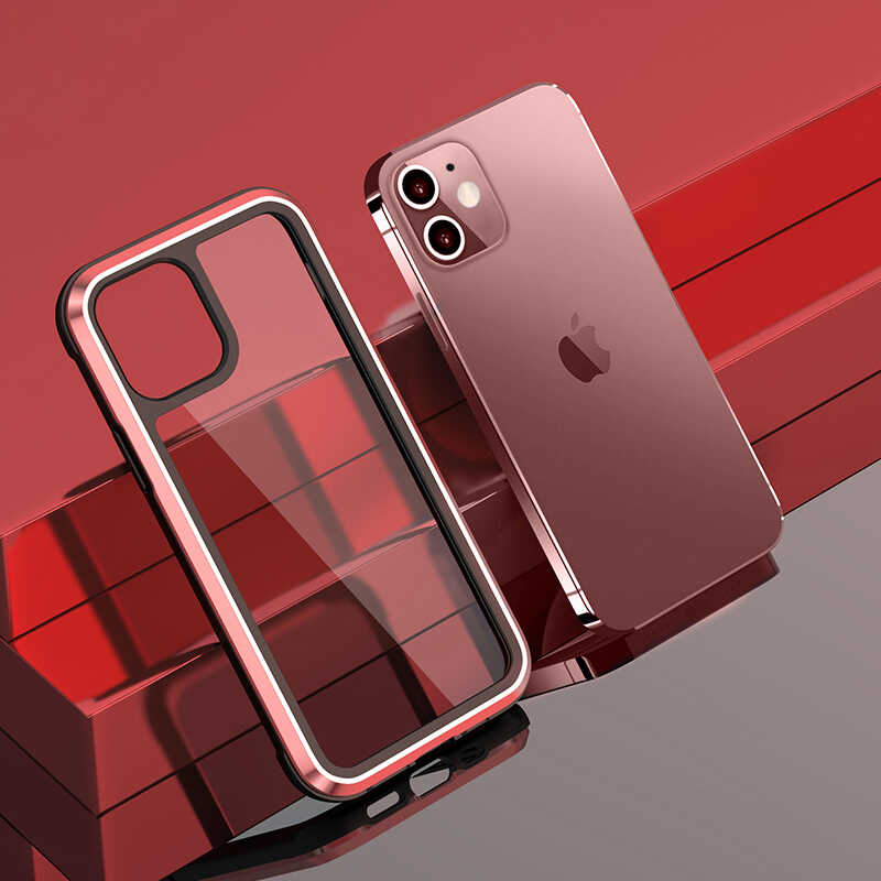 Apple iPhone 12 Kılıf Wiwu Defens Armor Kapak Siyah