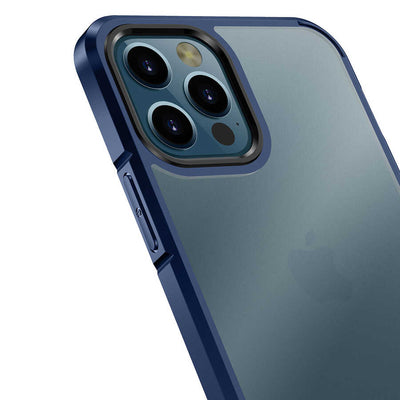 Apple iPhone 12 Kılıf Wlons H-Bom Kapak Renksiz
