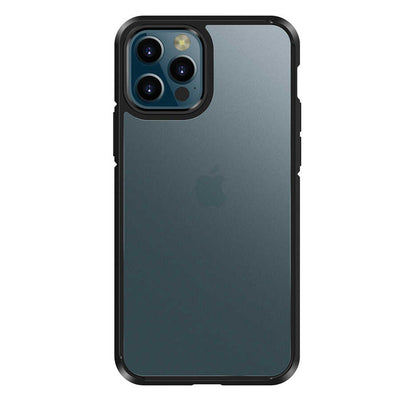Apple iPhone 12 Kılıf Wlons H-Bom Kapak Lacivert