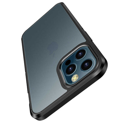 Apple iPhone 12 Kılıf Wlons H-Bom Kapak Lacivert