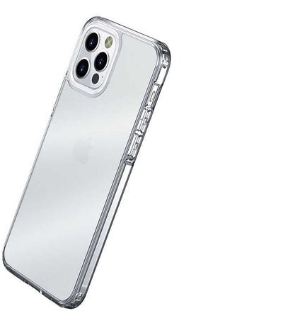 Apple iPhone 12 Kılıf Wlons H-Bom Kapak Renksiz