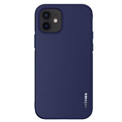 Apple iPhone 12 Kılıf Wlons Hill Kapak Mavi
