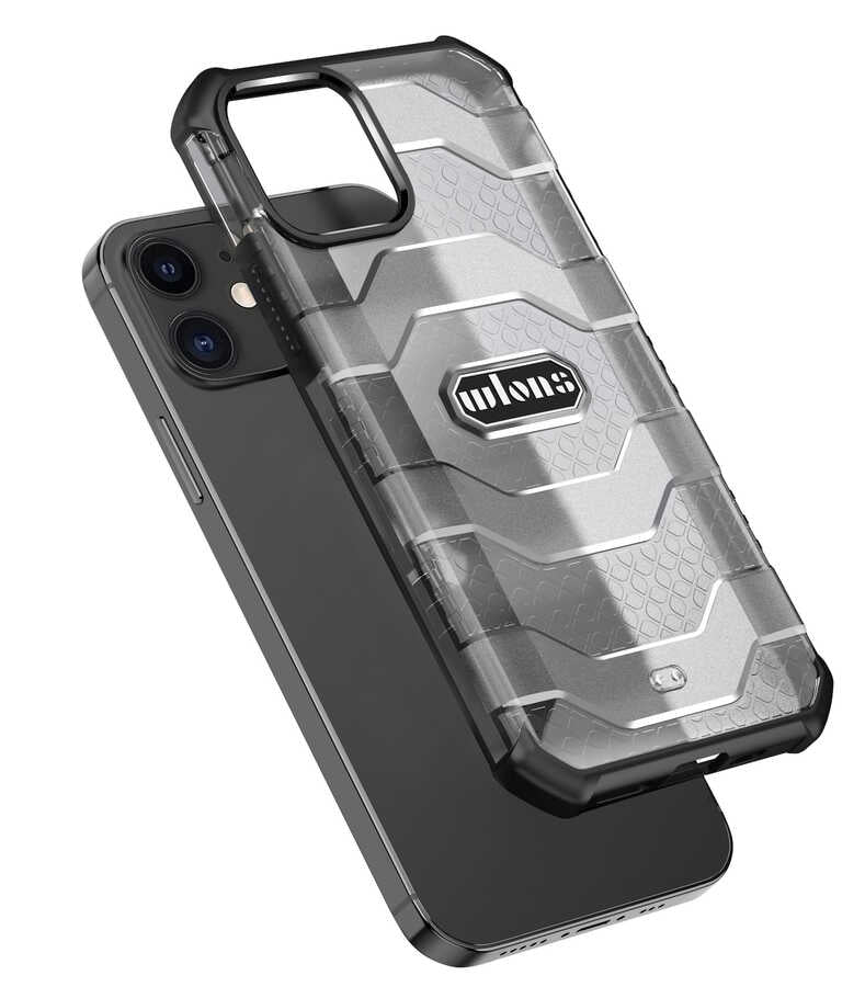 Apple iPhone 12 Kılıf Wlons Mit Kapak Yeşil