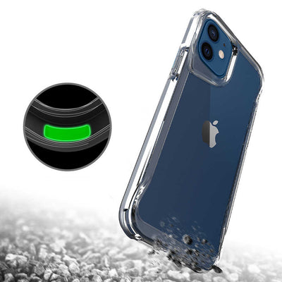 Apple iPhone 12 Kılıf Zore T-Max Kapak Renksiz