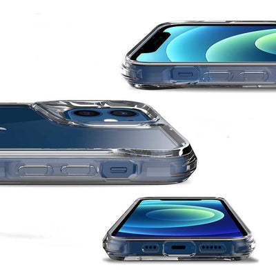 Apple iPhone 12 Kılıf Zore T-Max Kapak Renksiz