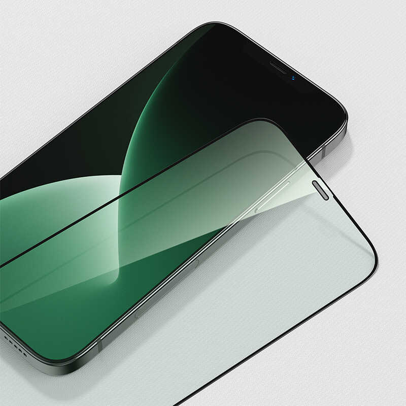 Apple iPhone 12 Mini Benks 0.3mm V Pro Dust Proof Green Light Ekran Koruyucu Renksiz
