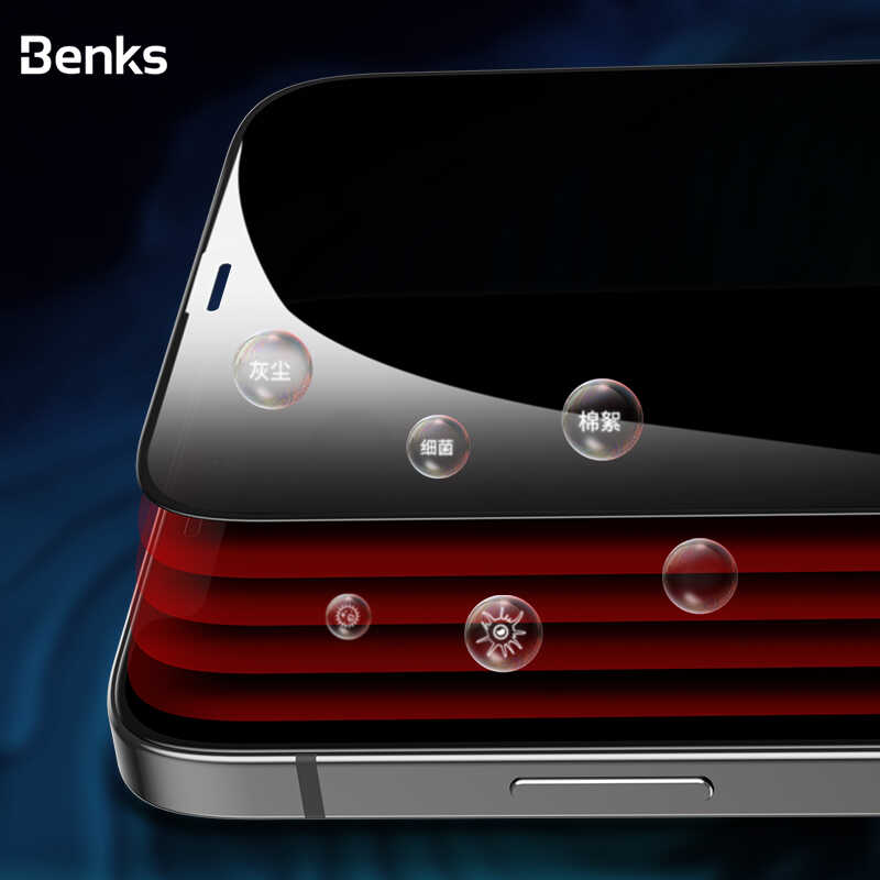 iPhone 12 Mini Benks 0.3mm V Pro Privacy Ekran Koruyucu