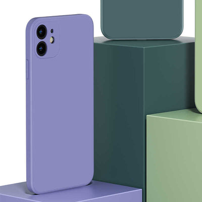 Apple iPhone 12 Mini Kılıf Benks Painting TPU Kapak Koyu Yeşil