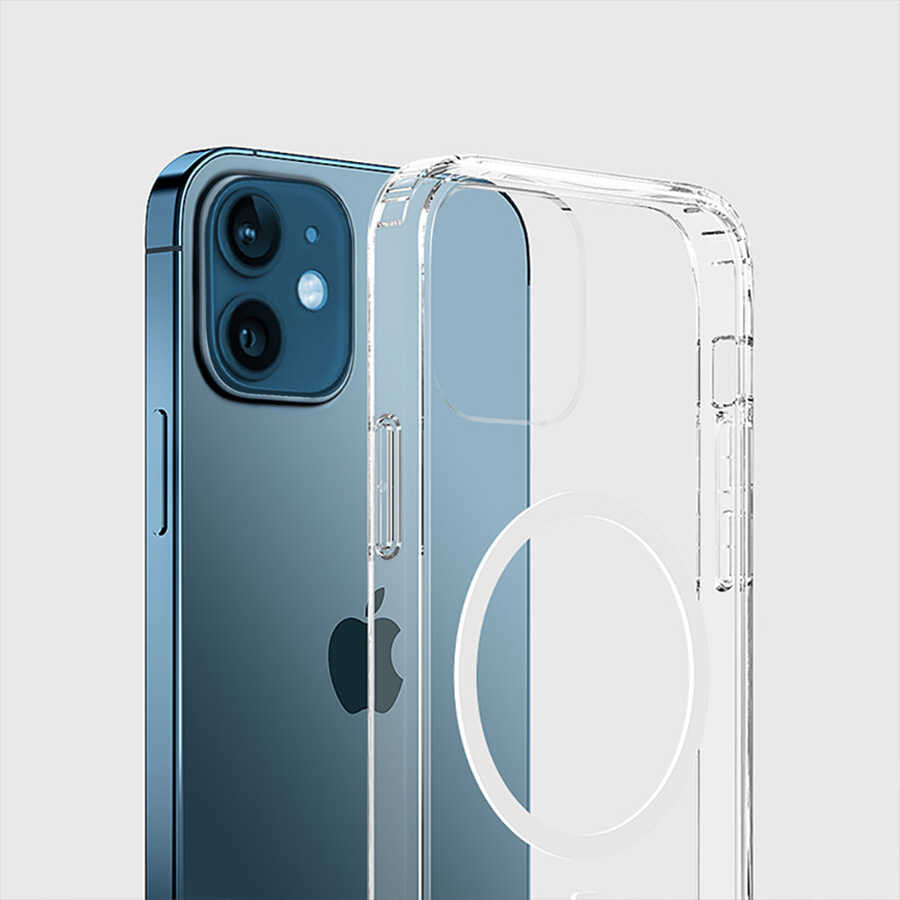 iPhone 12 Mini Kılıf Wiwu Magnetic Crystal Kılıf