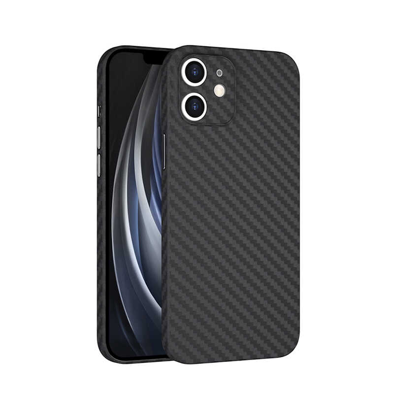iPhone 12 Mini Kılıf Wiwu Skin Carbon PP Kılıf