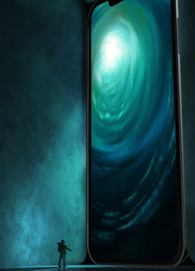 Apple iPhone 12 Mini Wiwu iVista Super Hardness Ekran Koruyucu Siyah