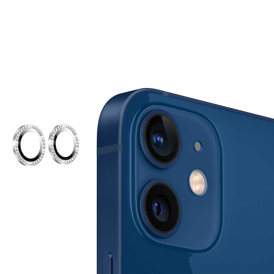 iPhone 12 Mini Zore CL-06 Kamera Lens Koruyucu