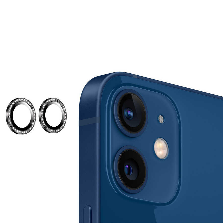 iPhone 12 Mini Zore CL-06 Kamera Lens Koruyucu