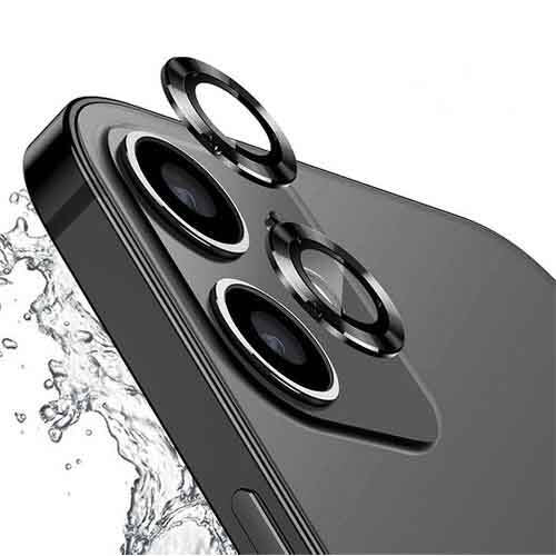 Apple iPhone 12 Mini Zore CL-12 Premium Safir Parmak İzi Bırakmayan Anti-Reflective Kamera Lens Koruyucu Açık Yeşil