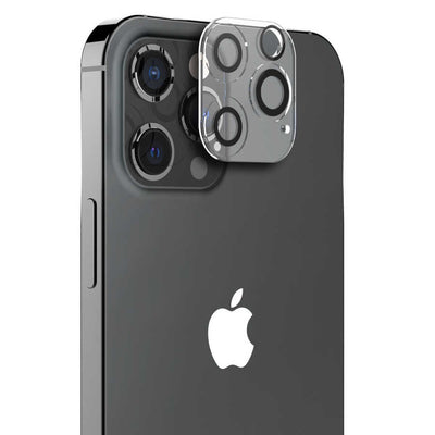 Apple iPhone 12 Pro Araree C-Subcore Temperli Kamera Koruyucu Siyah
