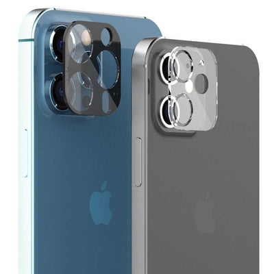 Apple iPhone 12 Pro Araree C-Subcore Temperli Kamera Koruyucu Siyah