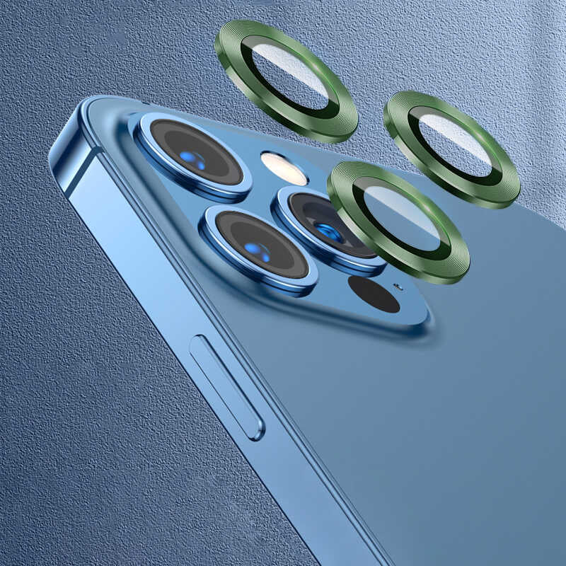 Apple iPhone 11 Pro Kırılmayı Önleyen Tasarım Kamera Lens Koruyucu Yüksek Çözünürlüklü Cl-07