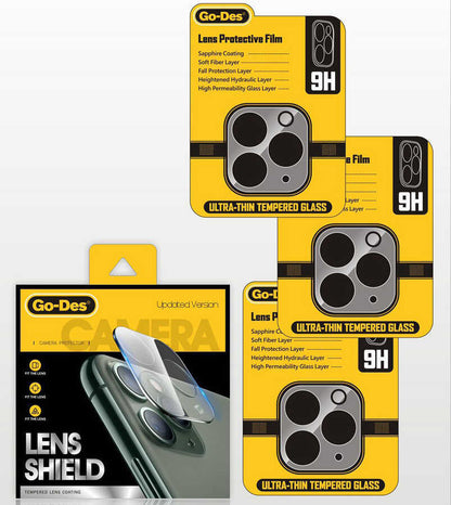 iPhone 12 Pro Go Des Lens Shield Kamera Lens Koruyucu