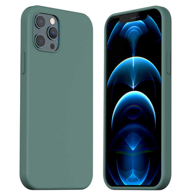 Apple iPhone 12 Pro Kılıf Araree Typo Skin Kapak Koyu Yeşil
