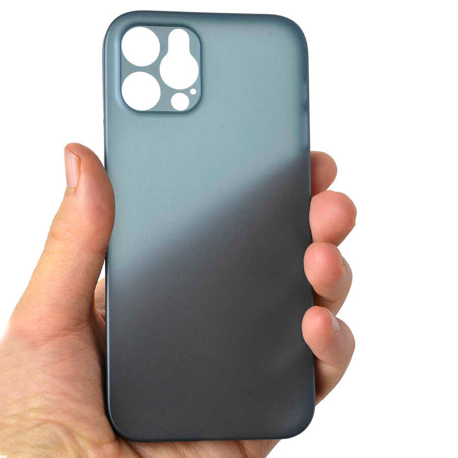 Apple iPhone 12 Pro Kılıf Benks Lollipop Protective Kapak Saks Mavi