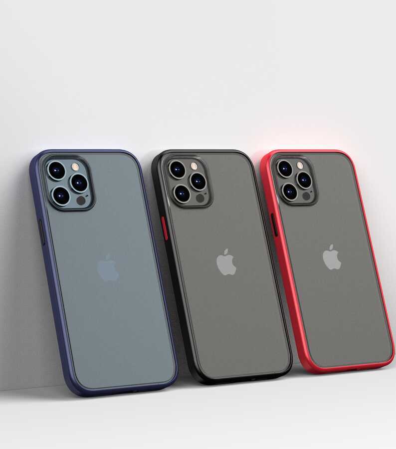 Apple iPhone 12 Pro Kılıf Benks Magic Smooth Drop Resistance Kapak Siyah