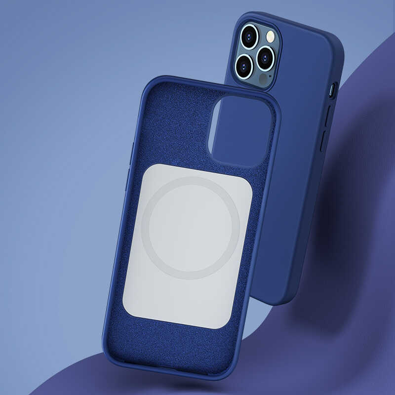 iPhone 12 Pro Kılıf Benks M-safe Magnetic Original MFI Certified Silikon Kılıf