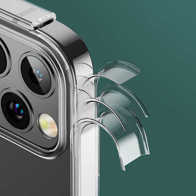 Apple iPhone 12 Pro Kılıf Benks Transparent Kapak Renksiz