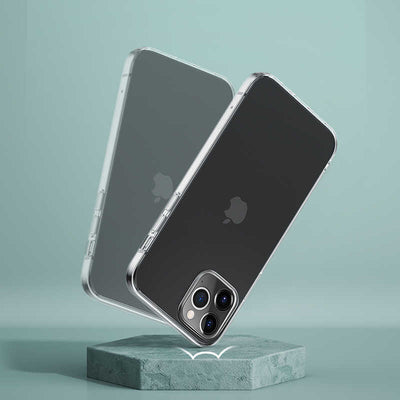 Apple iPhone 12 Pro Kılıf Benks Transparent Kapak Renksiz