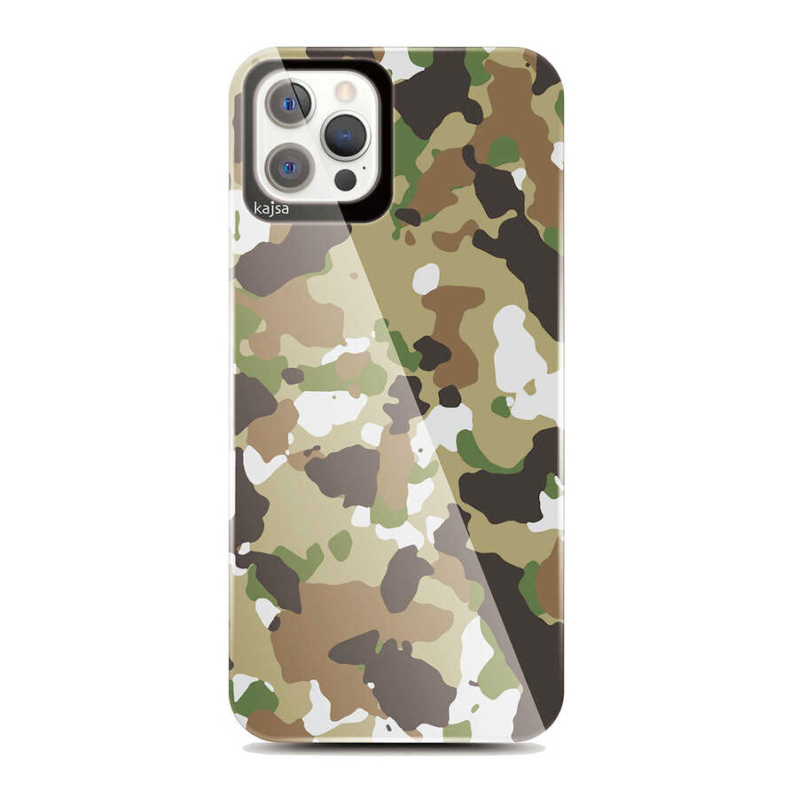 Apple iPhone 12 Pro Kılıf Kajsa Camo Kapak