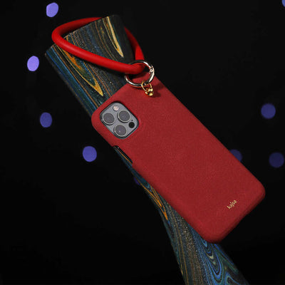 Apple iPhone 12 Pro Kılıf Kajsa Splendid Serisi Morandi Ring Kapak Turkuaz