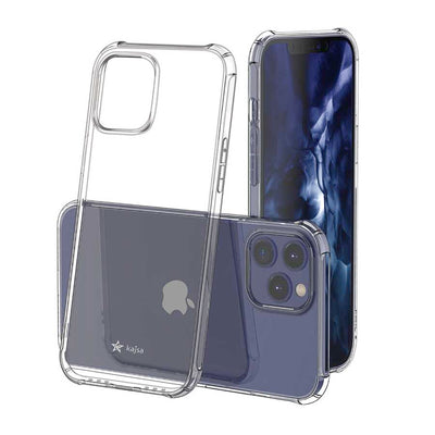 Apple iPhone 12 Pro Kılıf Kajsa Transparent Kapak Renksiz