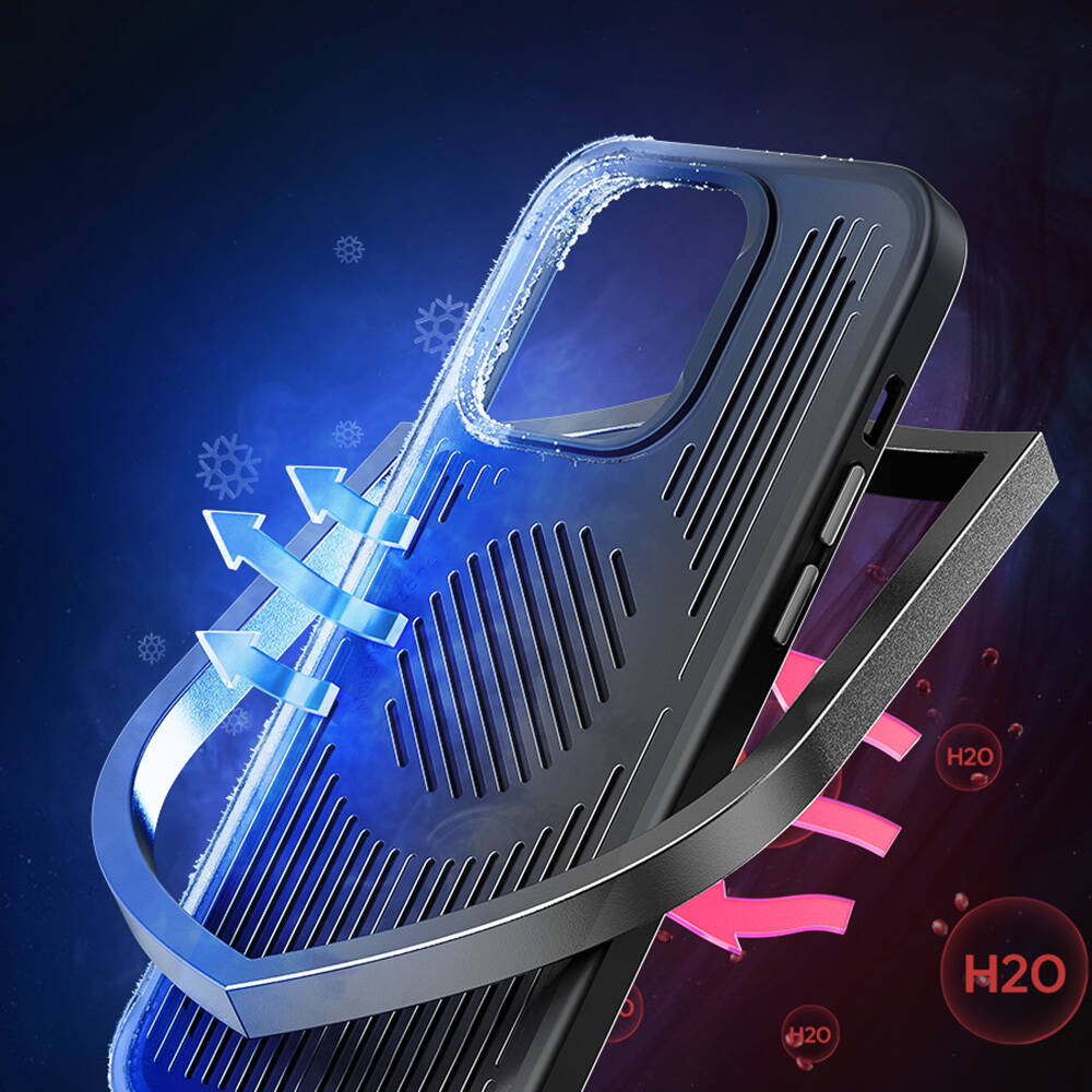 iPhone 12 Pro Kılıf M-safe Şarj Özellikli Soğutucu Benks Biliz Kılıf