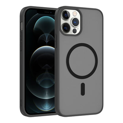 Apple iPhone 12 Pro Kılıf M-safe Şarj Özellikli Zore Babet Kapak