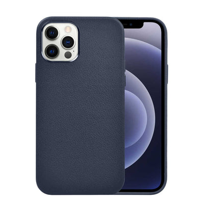 Apple iPhone 12 Pro Kılıf Wiwu Calfskin Kapak Yeşil