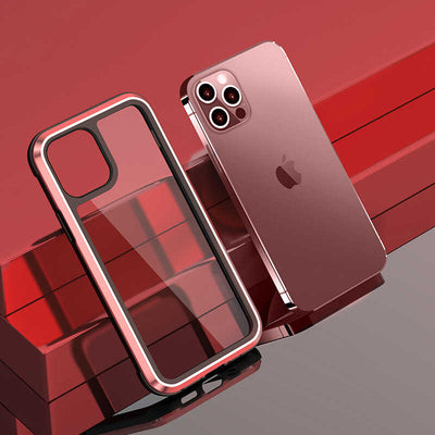 Apple iPhone 12 Pro Kılıf Wiwu Defens Armor Kapak Gümüş