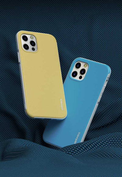 Apple iPhone 12 Pro Kılıf Wlons Hill Kapak Turuncu