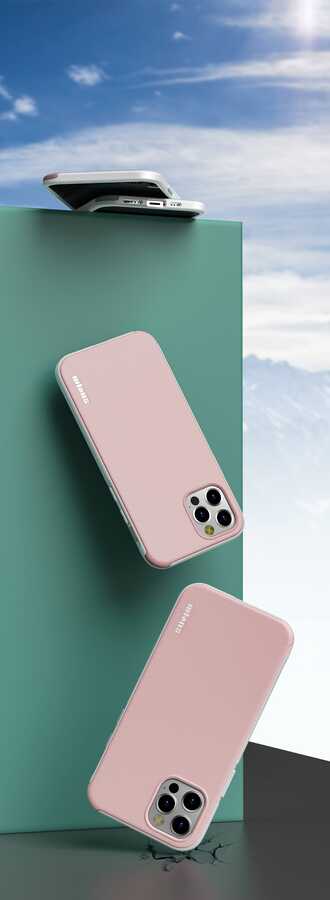 Apple iPhone 12 Pro Kılıf Wlons Hill Kapak Sarı