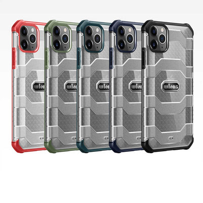 Apple iPhone 12 Pro Kılıf Wlons Mit Kapak Kırmızı