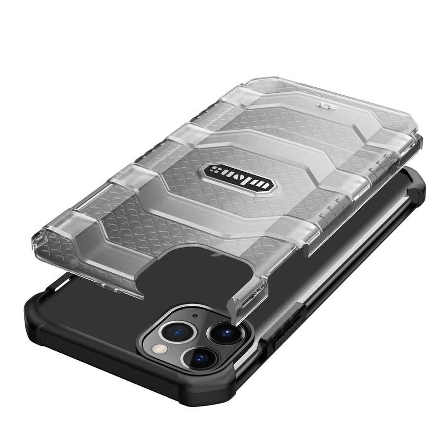 Apple iPhone 12 Pro Kılıf Wlons Mit Kapak Yeşil