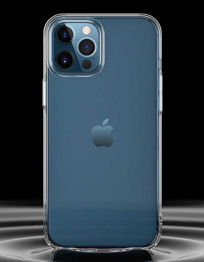 Apple iPhone 12 Pro Kılıf Zore Droga Kapak Renksiz