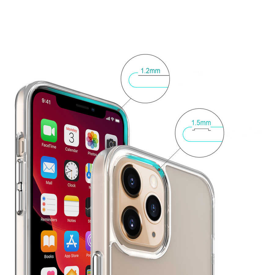 Apple iPhone 12 Pro Kılıf Zore Gard Silikon