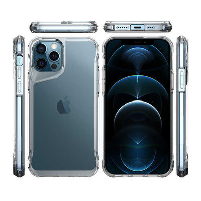 Apple iPhone 12 Pro Kılıf Zore T-Max Kapak Renksiz