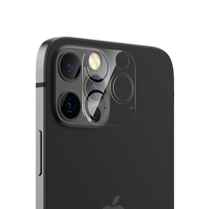Apple iPhone 12 Pro Max Benks Soft Kamera Lens Koruyucu Cam Renksiz