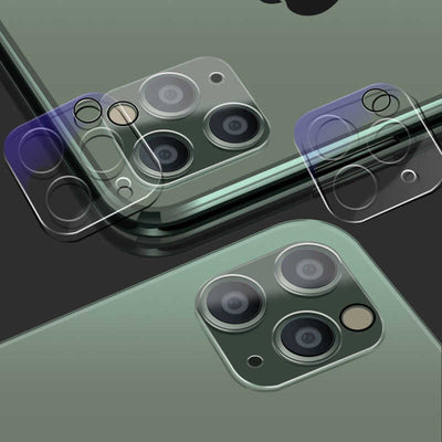 Apple iPhone 12 Pro Max Go Des Lens Shield Kamera Lens Koruyucu Renksiz