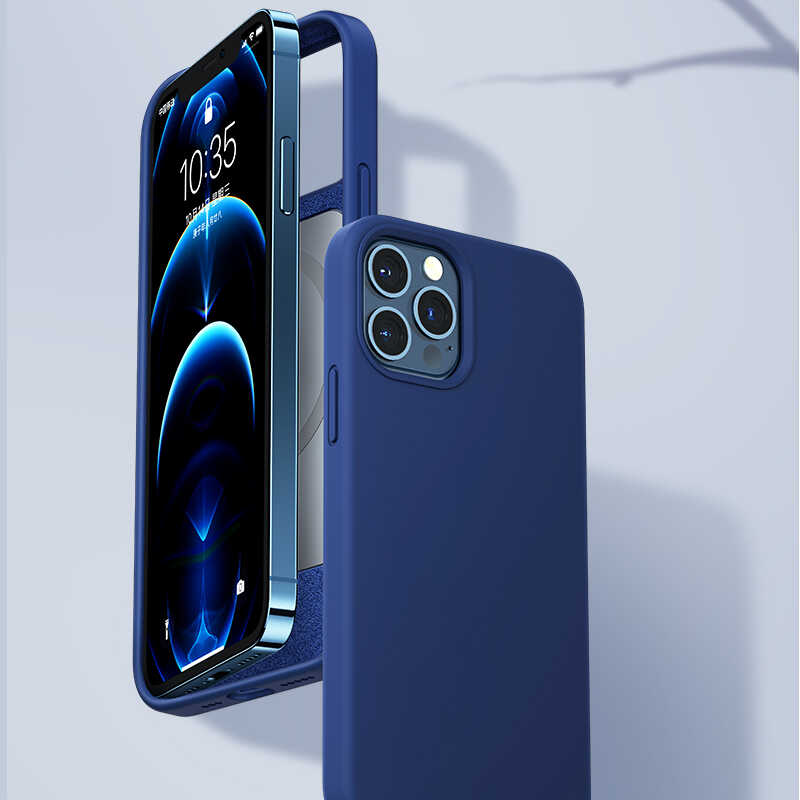 iPhone 12 Pro Max Kılıf Benks M-safe Magnetic Original MFI Certified Silikon Kılıf