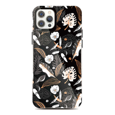 Apple iPhone 12 Pro Max Kılıf Kajsa Botanic Kapak NO4