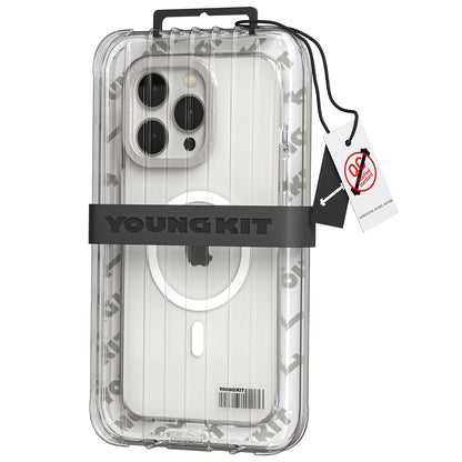 iPhone 12 Pro Max Kılıf M-safe Şarj Özellikli Youngkit Coloured Glaze Serisi Kılıf