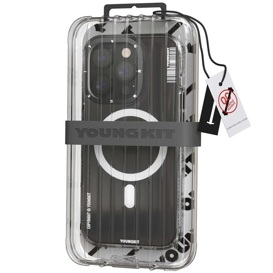 iPhone 12 Pro Max Kılıf M-safe Şarj Özellikli YoungKit Exquisite Serisi Kılıf