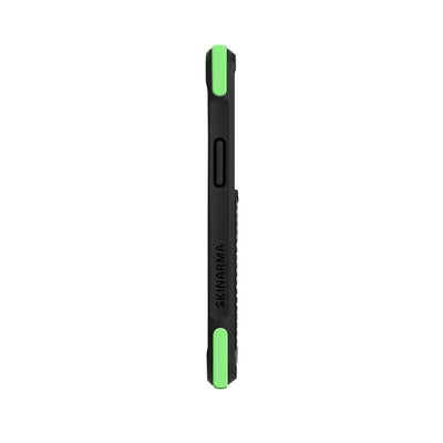 Apple iPhone 12 Pro Max Kılıf SkinArma Standlı Deri Görünümlü Funsha Kapak Kırmızı