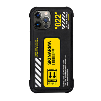 iPhone 12 Pro Max Kılıf SkinArma Standlı Deri Görünümlü Shingoki Kılıf